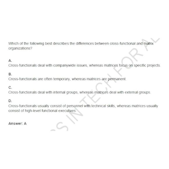 Printout CMQ-OE Certified Manager of Quality Organizational Excellence Exam - Picture 3 of 6